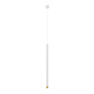 Q I Bianco/Gold 60 lampa wisząca 1-punktowa biała/złota OR85174