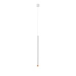 Q I Bianco/ Rose Gold 50 lampa wisząca 1-punktowa biała/różowe złoto OR85198