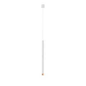 Q I Bianco/ Rose Gold 50 lampa wisząca 1-punktowa biała/różowe złoto OR85198