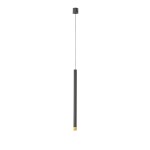 Q I Nero/ Gold 50 lampa wisząca 1-punktowa czarna/złota OR85112