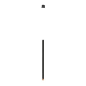 Q I Nero/Rose Gold 60 lampa wisząca 1-punktowa czarna/różowe złoto OR85297