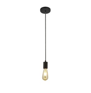Squiggle lampa wisząca 1-punktowa czarna 9661BK