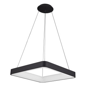 Giacinto LED 4000K lampa wisząca 1-punktowa czarna 5304-850SQP-BK-4