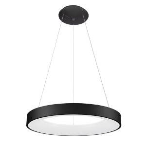 Giulia D60 LED 4000K lampa wisząca 1-punktowa czarna 5304-850RP-BK-4