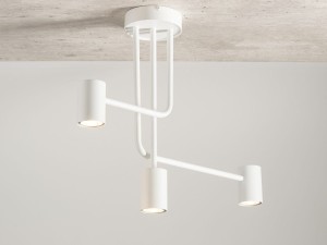 Luis lampa sufitowa 3-punktowa biała 33421