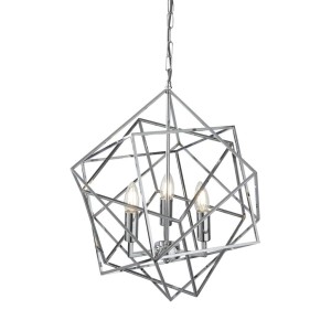 Cube lampa wisząca 3-punktowa chrom 7863-3CC