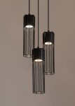 Fobia lampa wisząca 3-punktowa czarna 33456