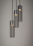 Fobia lampa wisząca 3-punktowa czarna/srebrna 33457