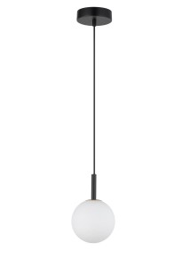 Gama lampa wisząca 1-punktowa czarna 33404