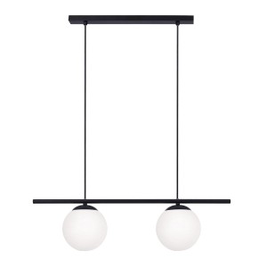 Arton lampa wisząca 2-punktowa czarna K-4965