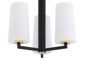 Camelot Plus  lampa wisząca 3-punktowa czarna 6143AR