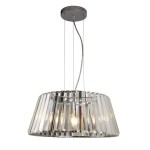 Tiara lampa wisząca 5-punktowa chrom/przeźroczysta 2895-5CC