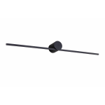 Modern Slim L LED IP44 kinkiet 1-punktowy L60/8W/3000K czarny LP-777/1W L BK