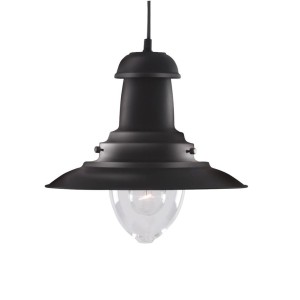 Fisherman D32 lampa wisząca 1-punktowa czarna 4301BK