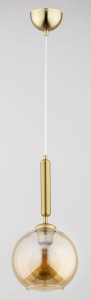 Grall D25 lampa wisząca 1-punktowa złota 61102