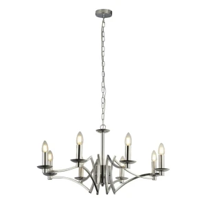 Ascot lampa wisząca 8-punktowa chrom 41312-8CC