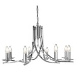 Ascona lampa wisząca 8-punktowa chrom 4168-8CC
