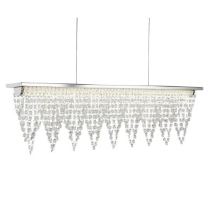 Drape LED lampa wisząca 1-punktowa chrom 8857CC