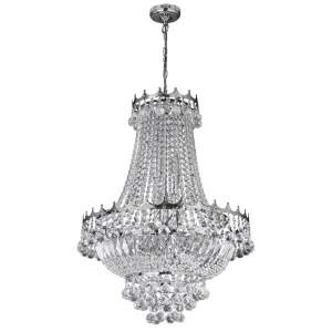 Versailles żyrandol 9-punktowy chrom 9112-52CC