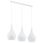 Santana lampa wisząca 3-punktowa biała 1408AR