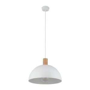 Oslo lampa wisząca 1-punktowa biała 4851