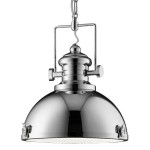Louisiana lampa wisząca 1-punktowa chrom 2297CC