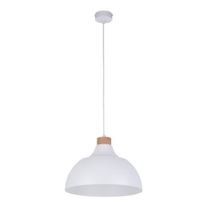 Cap lampa wisząca 1-punktowa biała 2070