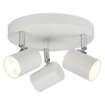 Rollo LED lampa sufitowa (spot) 3-punktowa biała 3173WH