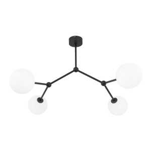 Fairy lampa sufitowa 4-punktowa czarna 4855