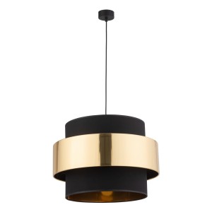 Calisto D50 lampa wisząca 1-punktowa czarna/złota 4376