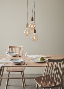 Bronx lampa wisząca 3-punktowa brązowa 108099