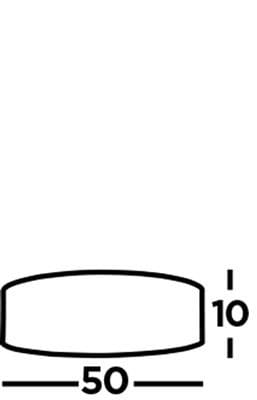 Plafon 3-punktowy Drum 2 D50 w kolorze zielonym. Okrągły kształt o średnicy 50 cm i wysokości 10 cm, z trzema punktami świetlnymi. Prosty design, idealny do nowoczesnych wnętrz.