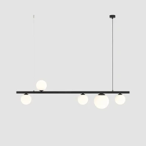 Garda lampa wisząca 5-punktowa czarna 1099F1