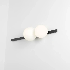 Garda kinkiet 2-punktowy czarny 1099D1