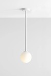 Pinne Medium lampa wisząca 1-punktowa biała 1080PL_G_M