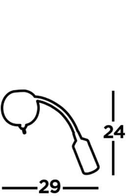 Kinkiet Flexy Wall LED 1-punktowy w kolorze antycznego mosiądzu. Posiada zaokrągloną głowicę oraz elastyczne ramię. Wymiary: długość 29 cm, wysokość 24 cm.
