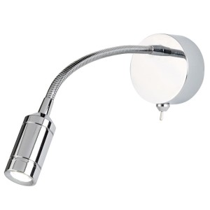 Flexy Wall LED kinkiet 1-punktowy chrom 2256CC