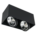 Plaza lampa sufitowa 2-punktowa czarna ML4746