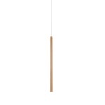 Organic LED lampa wisząca 1-punktowa miedź szczotkowana P0458