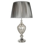 Greyson lampa stołowa 1-punktowa chrom/przeźroczysta EU3721CL