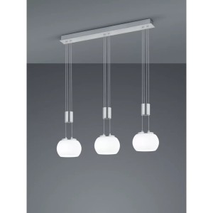Madison LED lampa wisząca 3-punktowa matowy nikiel 342010307