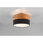 Seasons lampa sufitowa 2-punktowa naturalna/czarna 611500202