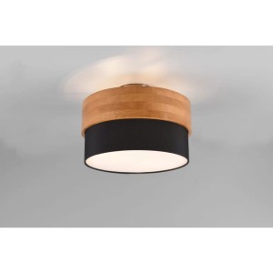 Seasons lampa sufitowa 2-punktowa naturalna/czarna 611500202