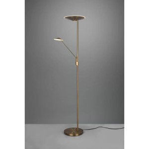Brantford LED lampa podłogowa 2-punktowa antyczny mosiądz 425610204