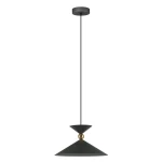 Quelto lampa wisząca 1-punktowa grafitowa PND-84432-1-GR