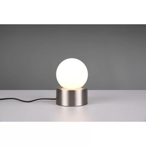 Countess lampa stołowa 1-punktowa nikiel R59051007