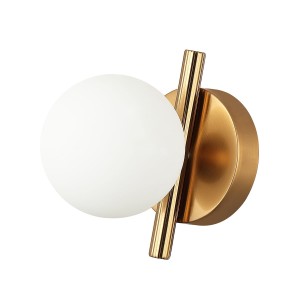 Reverso kinkiet 1-punktowy mosiądz WL-5622-1-BRO-W