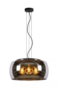 Olivia D50 lampa wisząca 3-punktowa czarna 45401/50/65