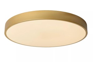 Unar D50 LED plafon 1-punktowy matowy złoty/mosiądz 79185/50/02