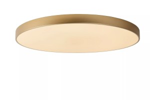 Unar D80 LED plafon 1-punktowy matowy złoty/mosiądz 79185/80/02